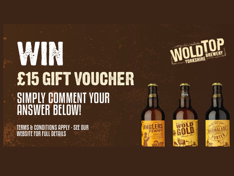 Win a £15 Wold Top Gift Voucher