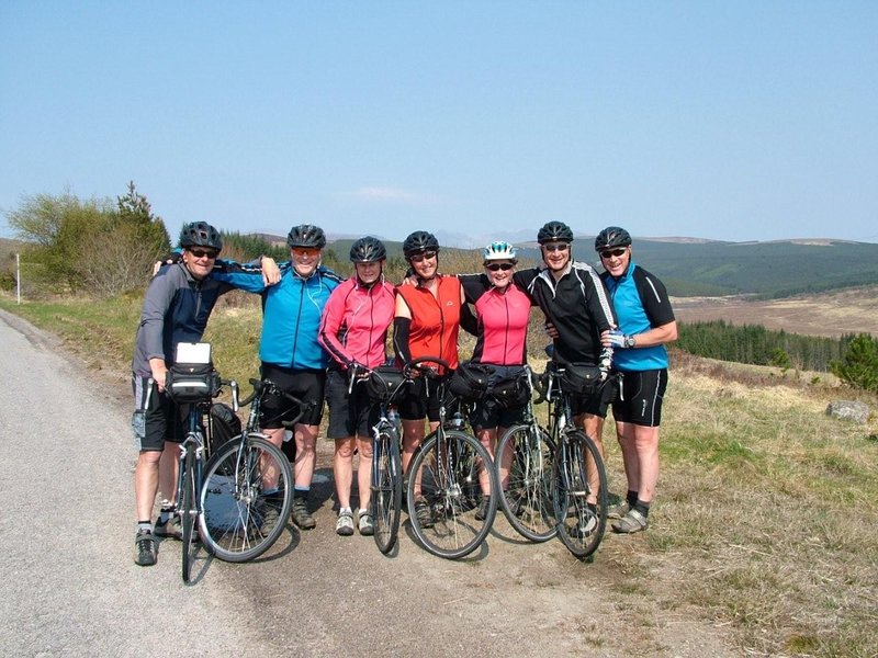 Photos from LeJOG cycle ride