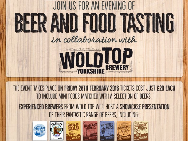 Meet the Brewers - Beer and Food Tasting Evening at Beverley Racecourse