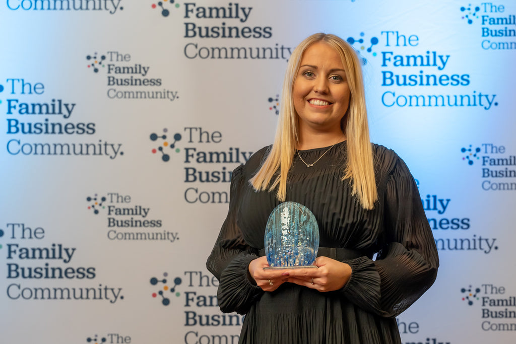 We won the Food and Drink Producers award at the Yorkshire and Humberside Family Business Awards
