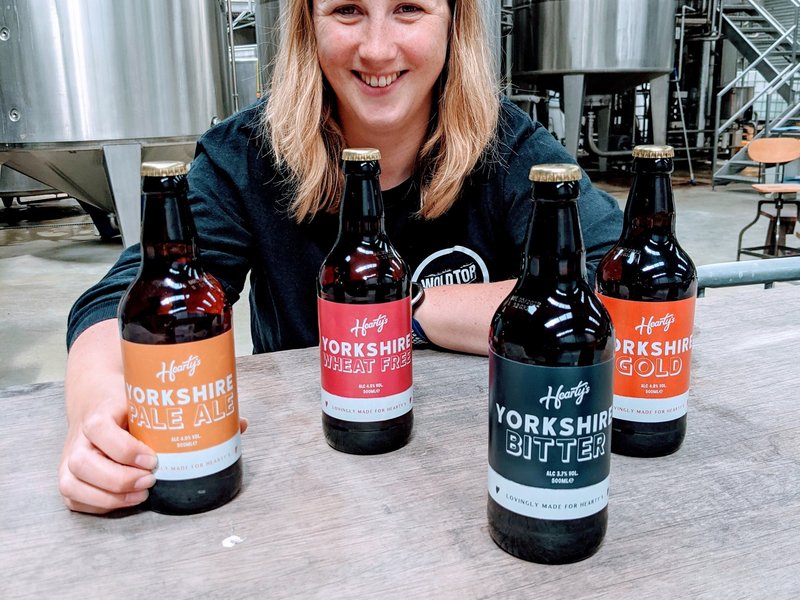 We've brewed four beers for Tong Garden Centre