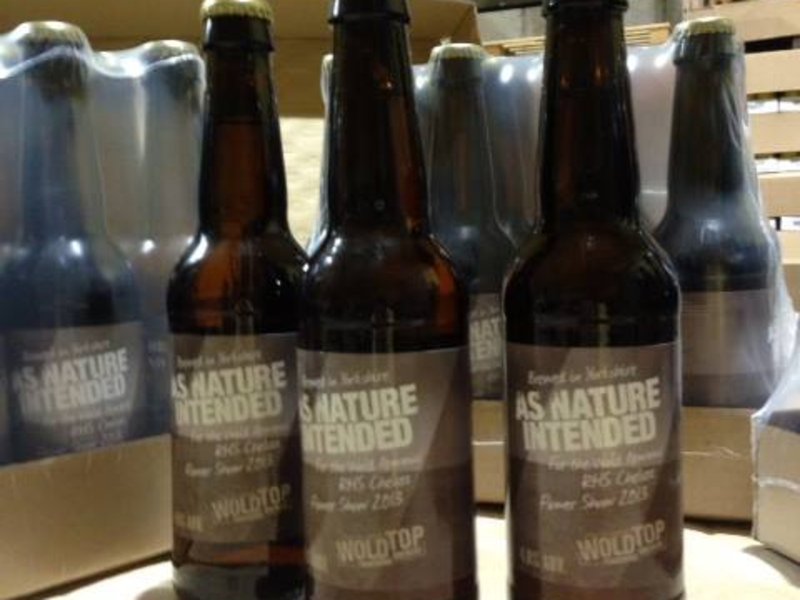 Wold Top Brewery's nature inspired beer for Chelsea Flower Show