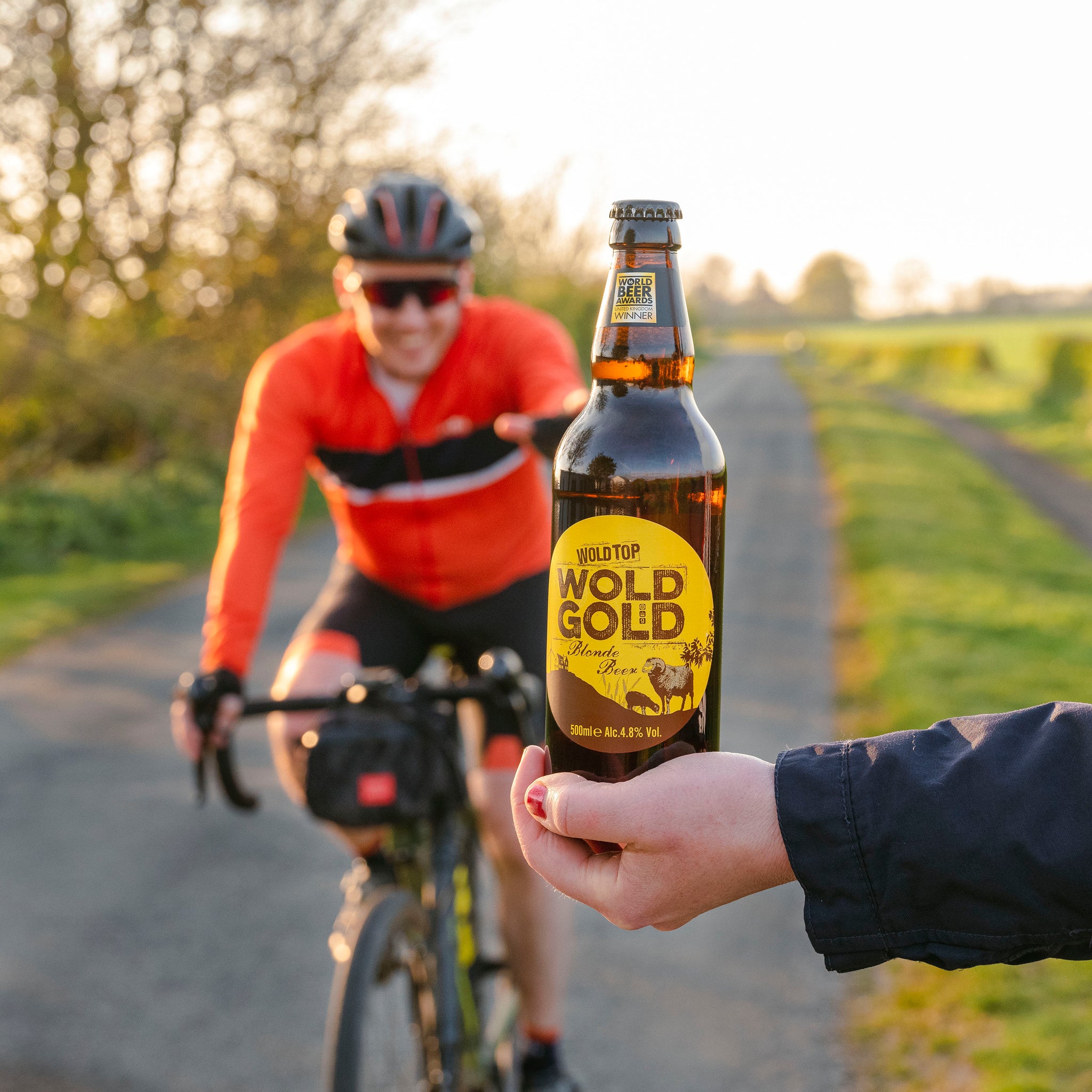 Cycling beer sales