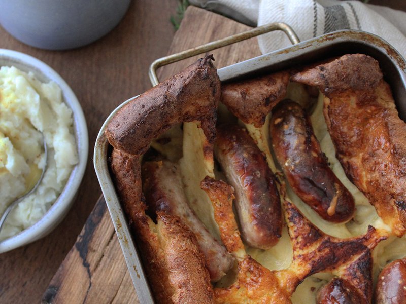British Food Fortnight Toad In The Hole