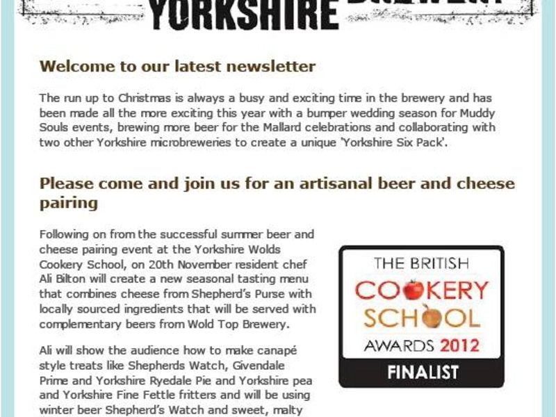 The Latest News From Hunmanby Grange