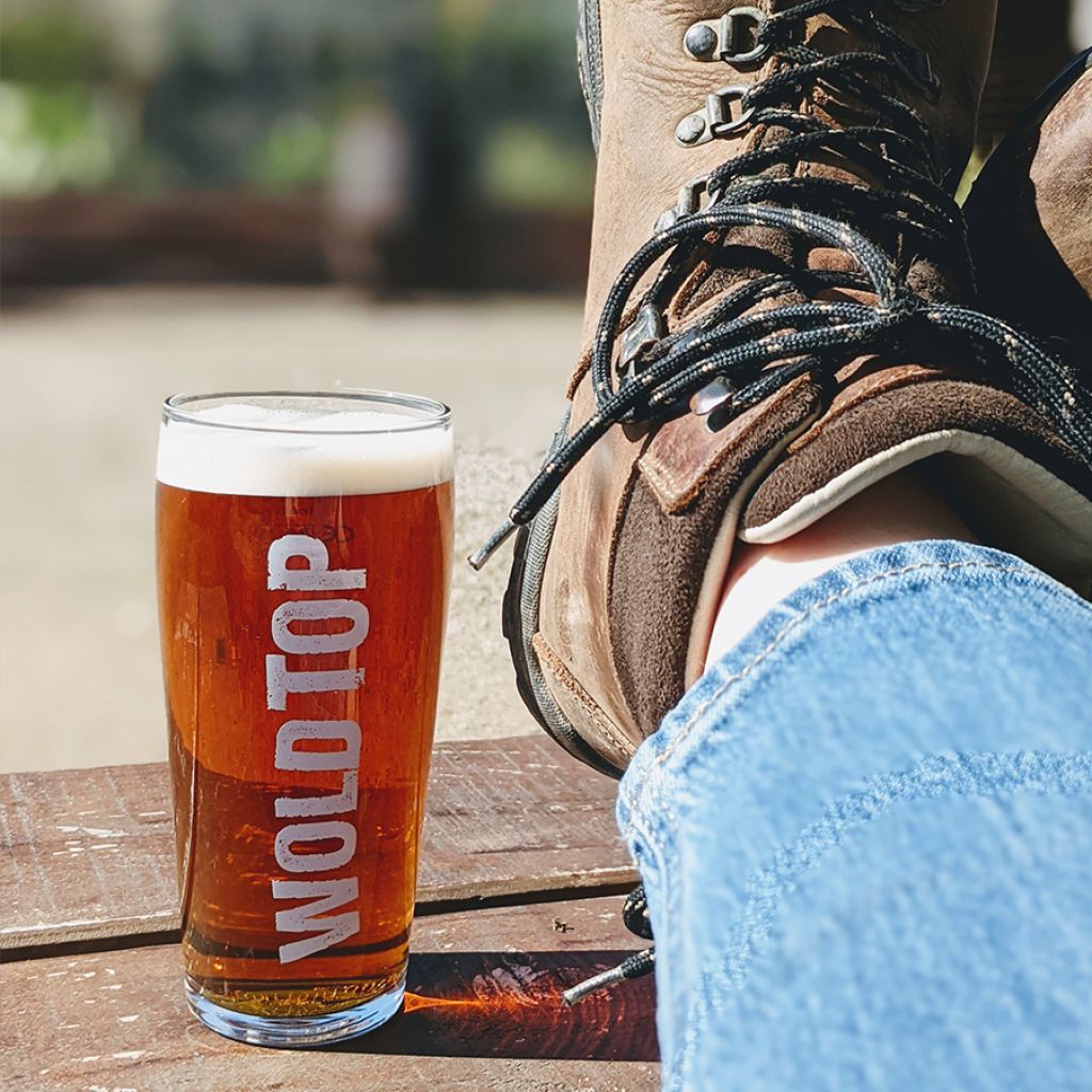 Wold Top Half Pint Glass