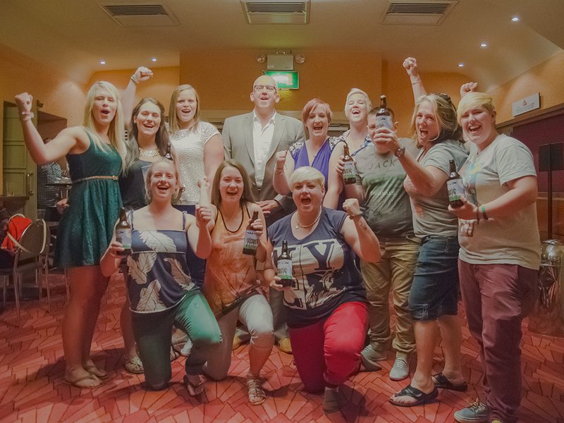 Microbrewery toasts premiere with bespoke beer