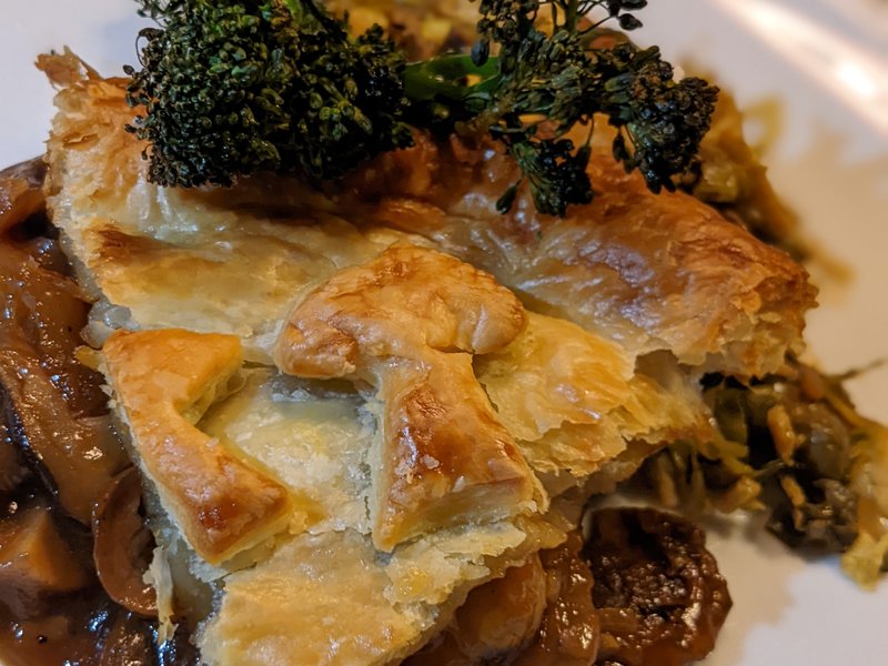 Vegan Mushroom and Ale Pie