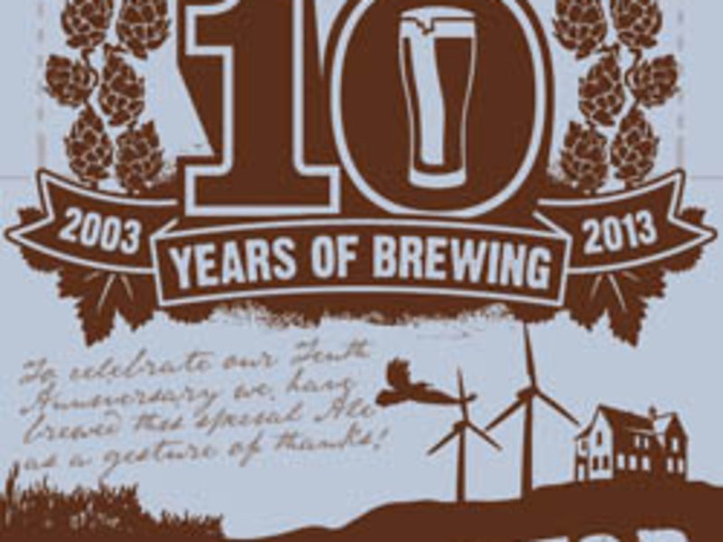 Celebratory ale marks brewery milestone