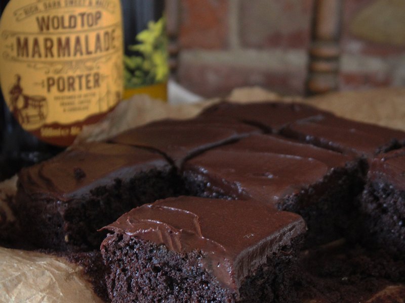 British Food Fortnight Ale Brownies